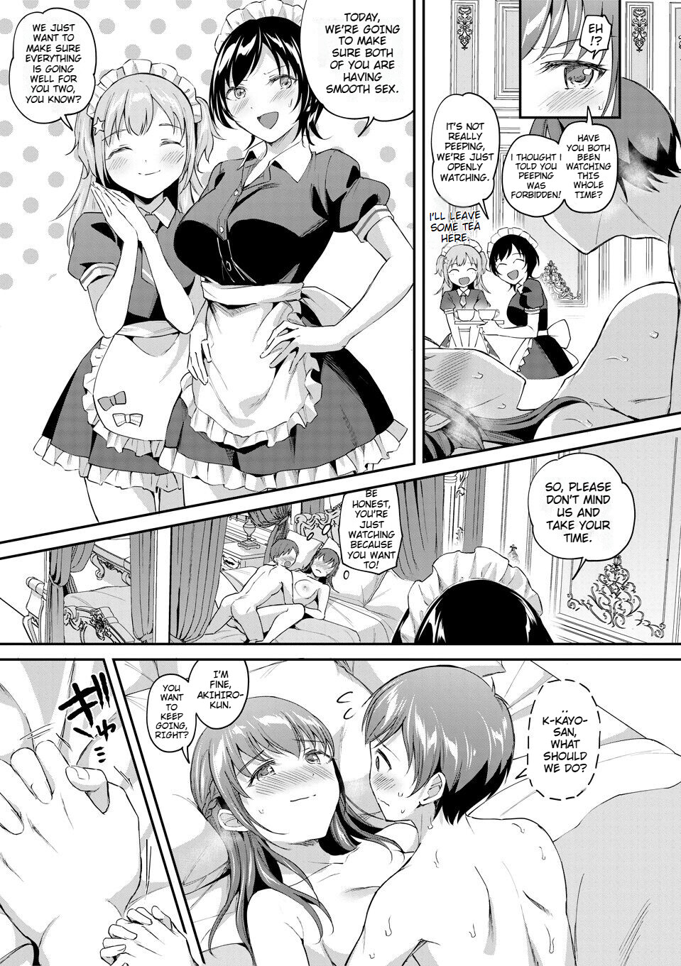 Hentai Manga Comic-Wake up, Slut Girls-Read-113